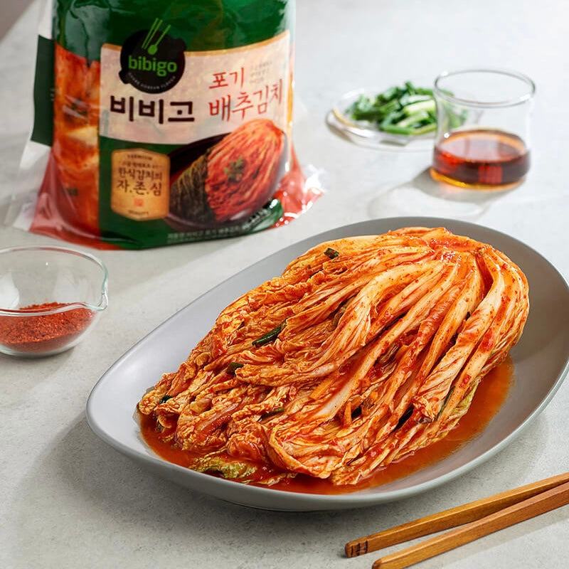 CJ Bibigo Whole Kimchi 500g 💧비비고 포기김치