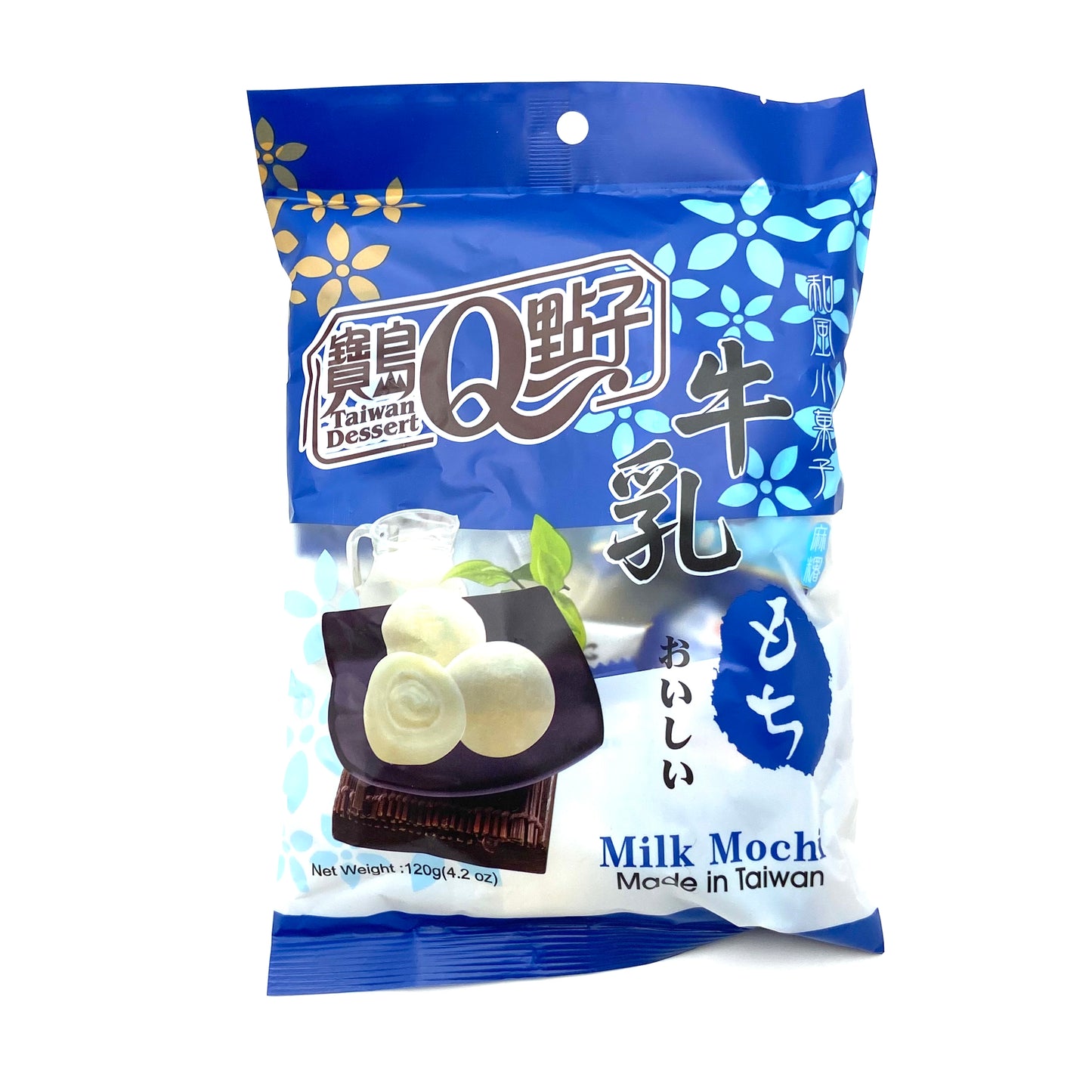 Q Mochi al Latte 120g 宝岛Q点子 鲜奶大福