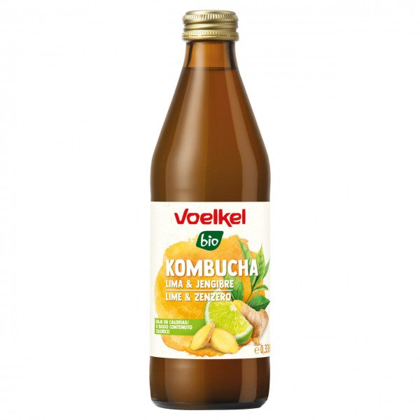 Voelkel Kombucha Lime&Zenzero 330ml