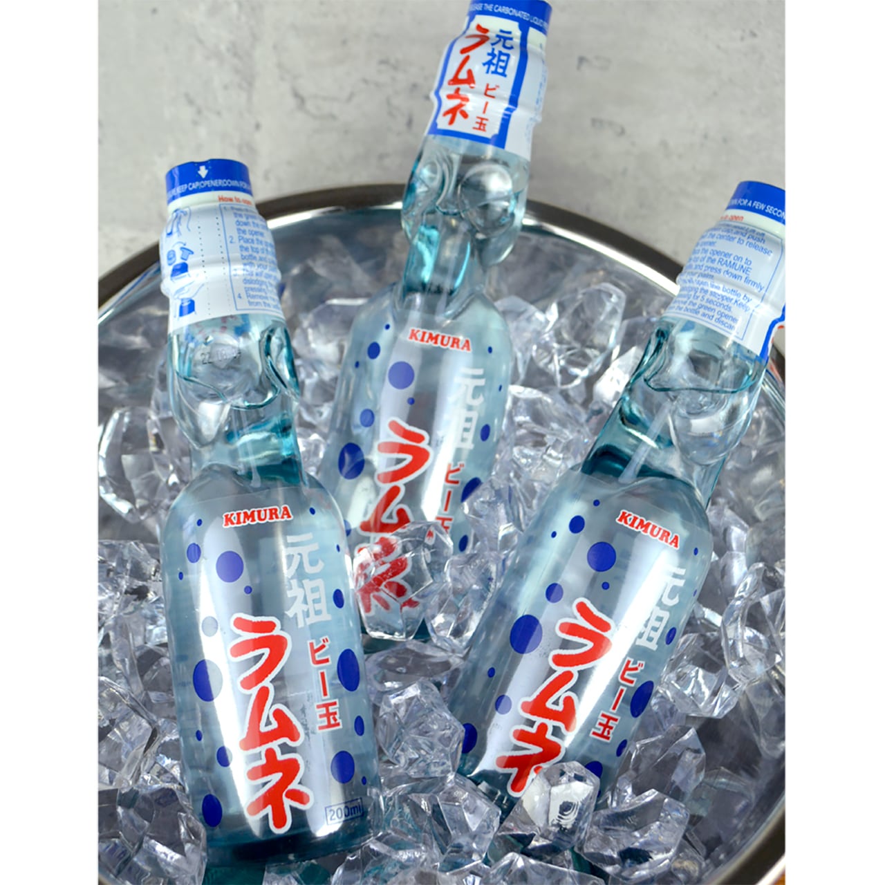 Kimura Ramune Original 200ml 元祖ビー玉ラムネ オリジナル