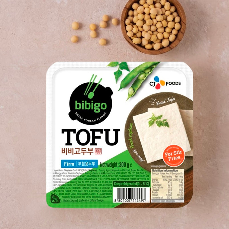CJ Bibigo Soyrich Tofu Firm 300g 💧 비비고 비비고두부
