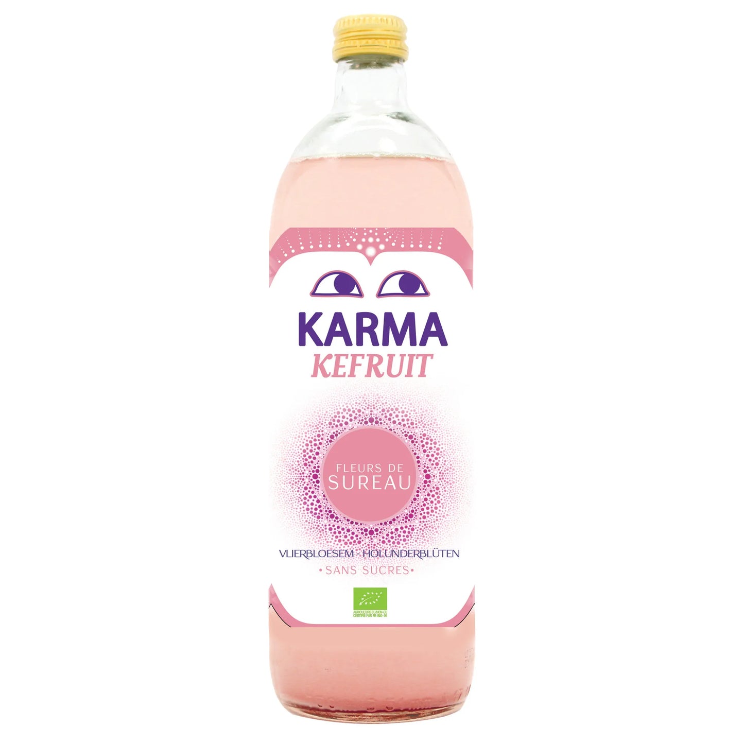 Karma Kombucha Kefruit Fleur De Sureau 750ml 💧 -SUGER FREE