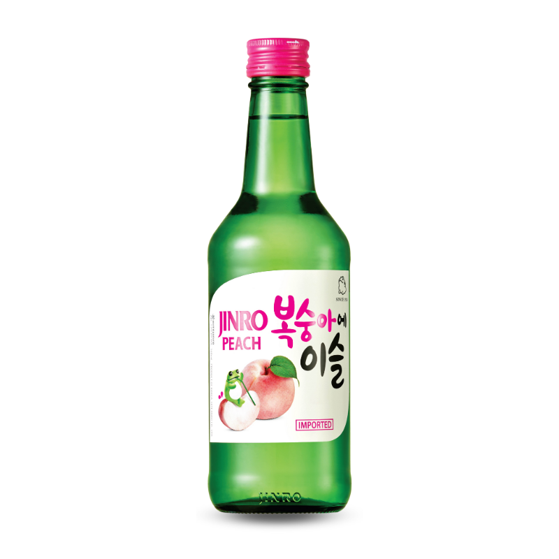 Jinro/ChumChrum Soju Pesca alc.13% 360ml
