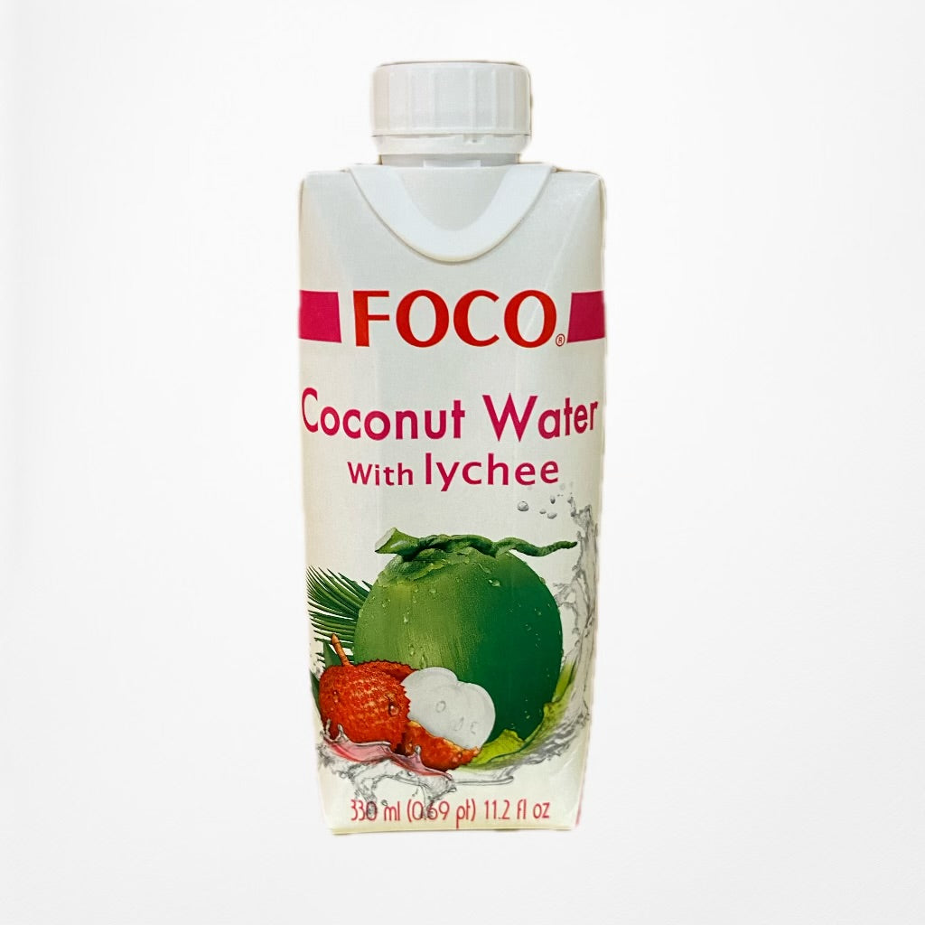 Foco Coconut Water Lychee box 330ml