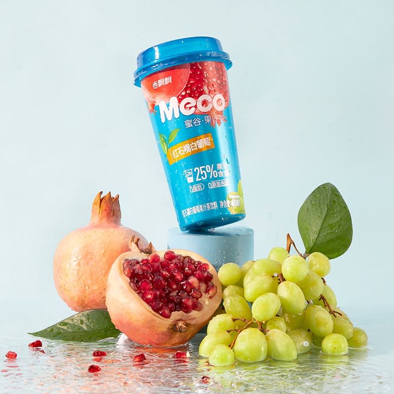 XPP Meco Te di Melograno e Uva 400ml 香飘飘果汁茶 红石榴白葡萄