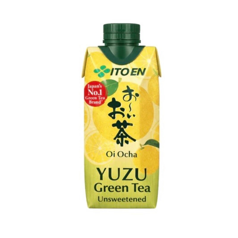 Itoen Oi Ocha YUZU Green Tea 330ml 伊藤園 お〜いお茶 緑茶 柚子入り