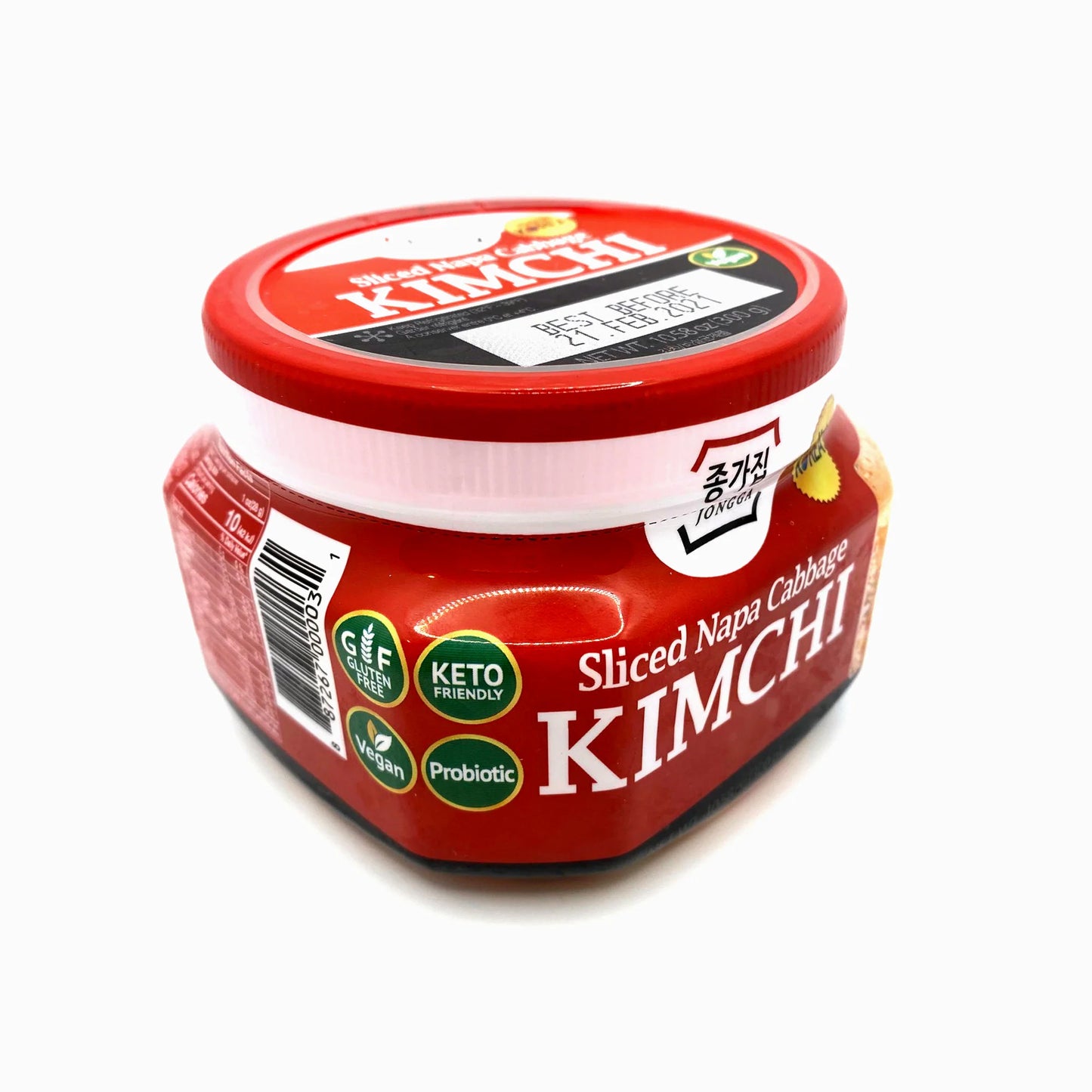 Jongga Sliced Napa Cabbage Kimchi 300g (Vegan) 💧