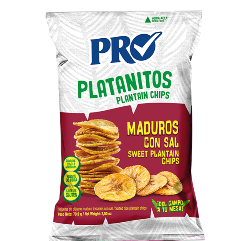 Pro Platano Chips Maduro 70g