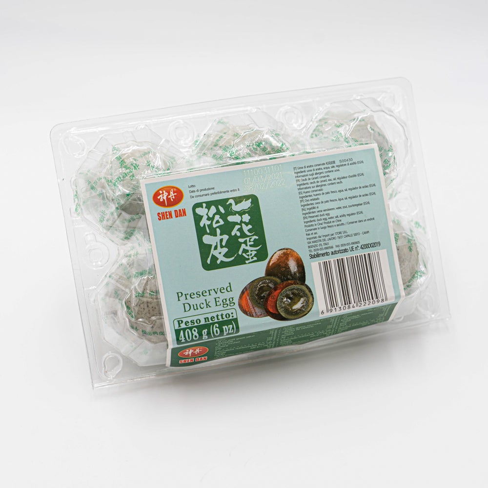 Preserved Duck Egg 68g*6pcs 神丹松花皮蛋