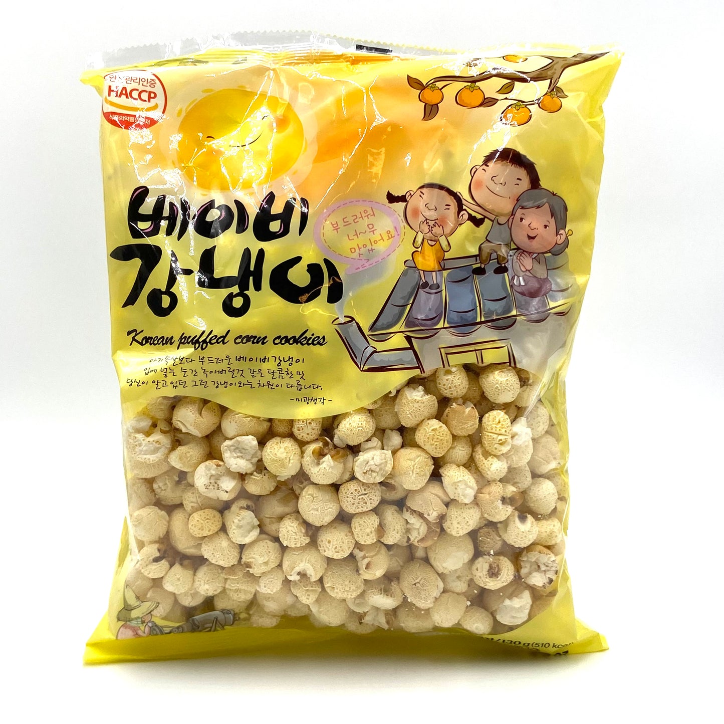 MK Puffed Corn Snack 130g