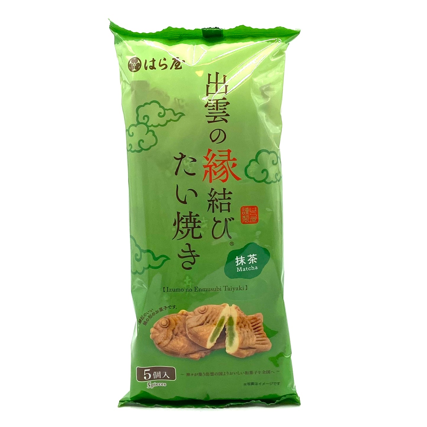 Haraya Taiyaki Matcha Flavor 150g はら屋 出雲の縁結び たい焼き 抹茶