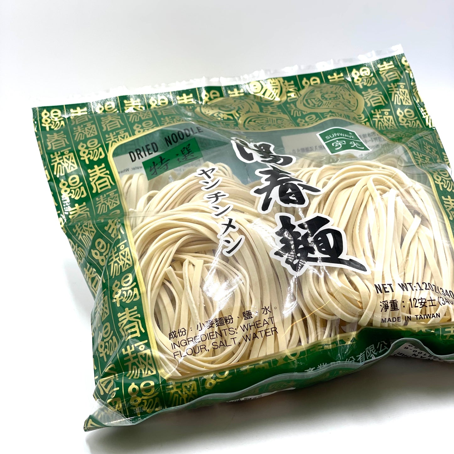 SunWave Spaghetti Yangchun 340g 台湾宇光阳春面