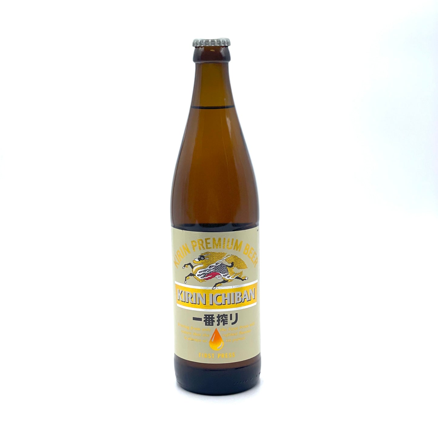 Kirin Ichiban Birra bottle 麒麟 一番搾り 瓶