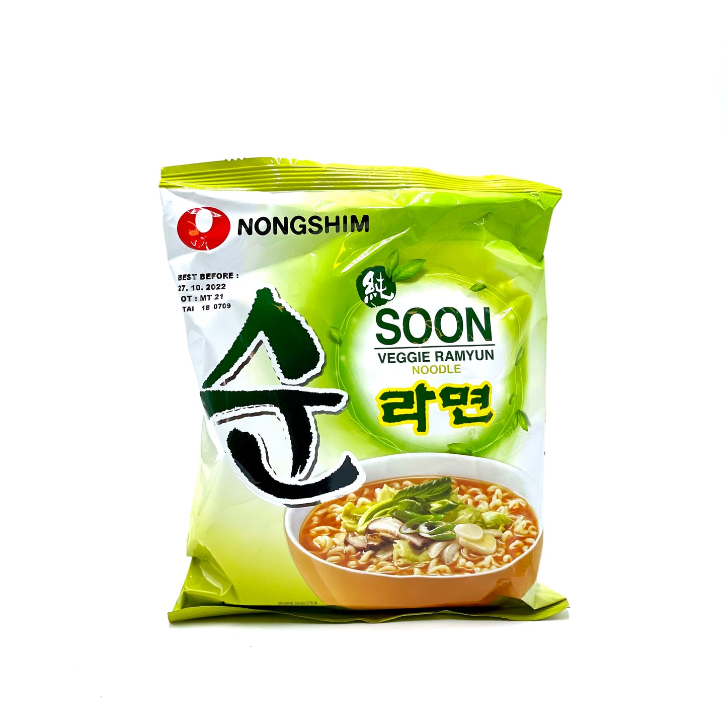 NS Soon Veggie Tamyun 112g 韩国农心蔬菜汤面