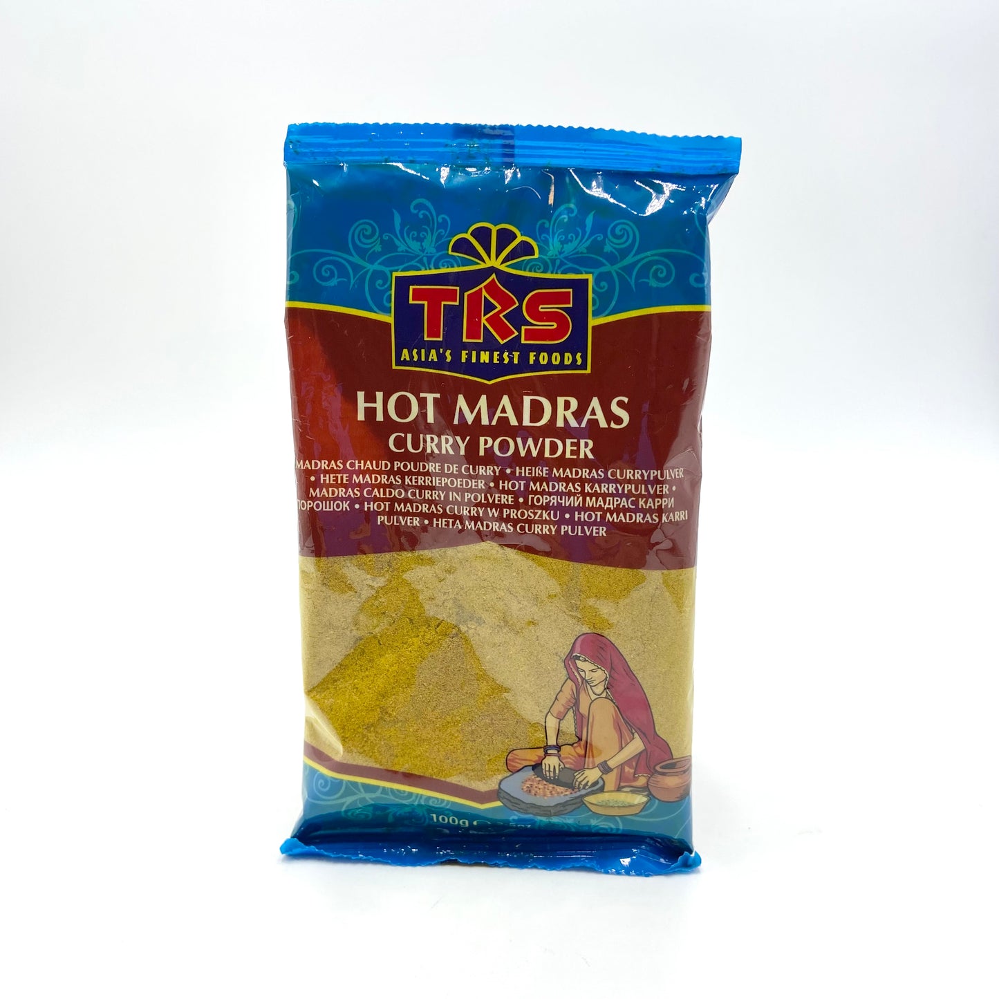 TRS polvere curry hot madras 100g