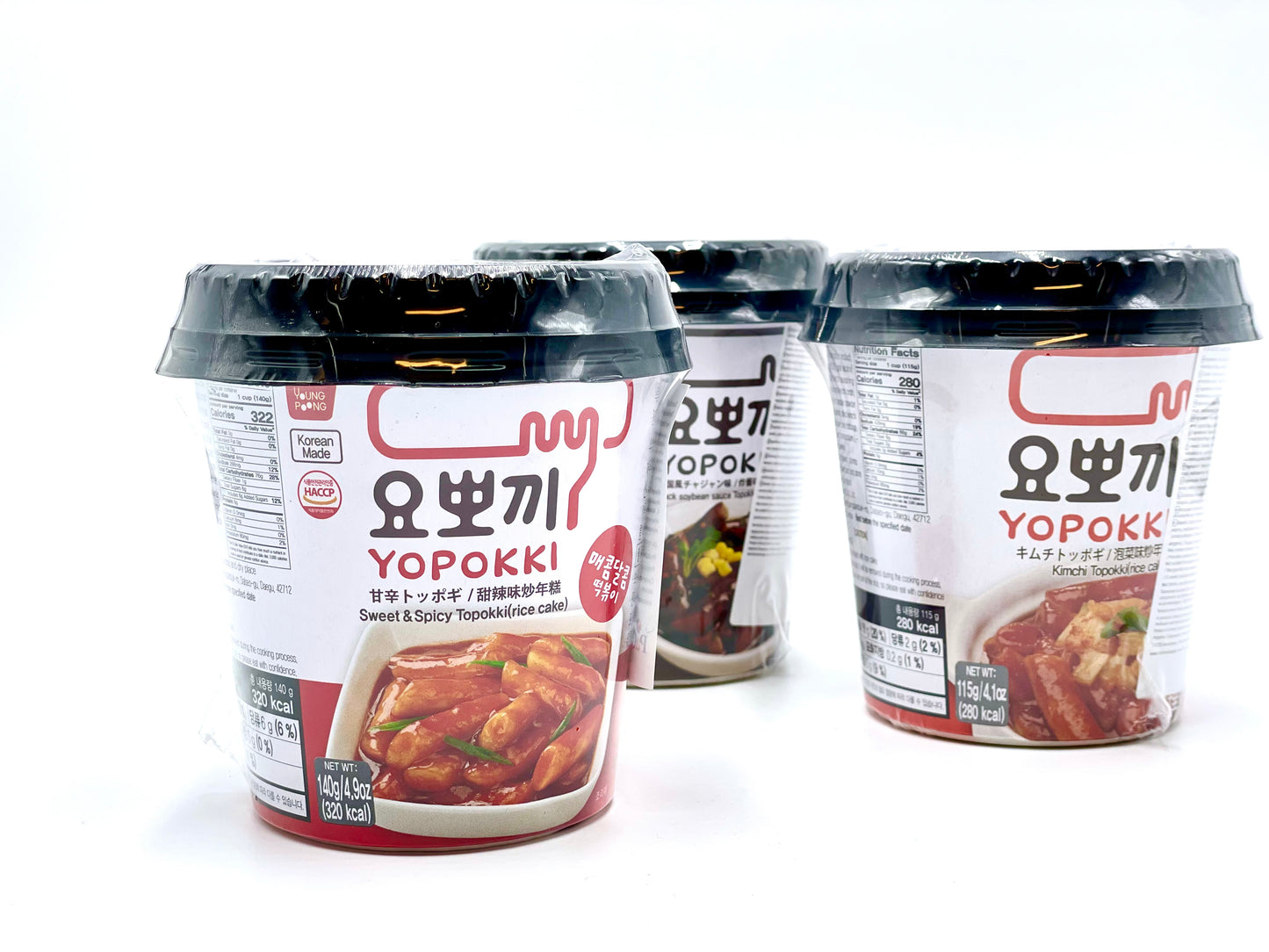 YoungPoong cup Yoppokki Kimchi 120g キムチトッポギ