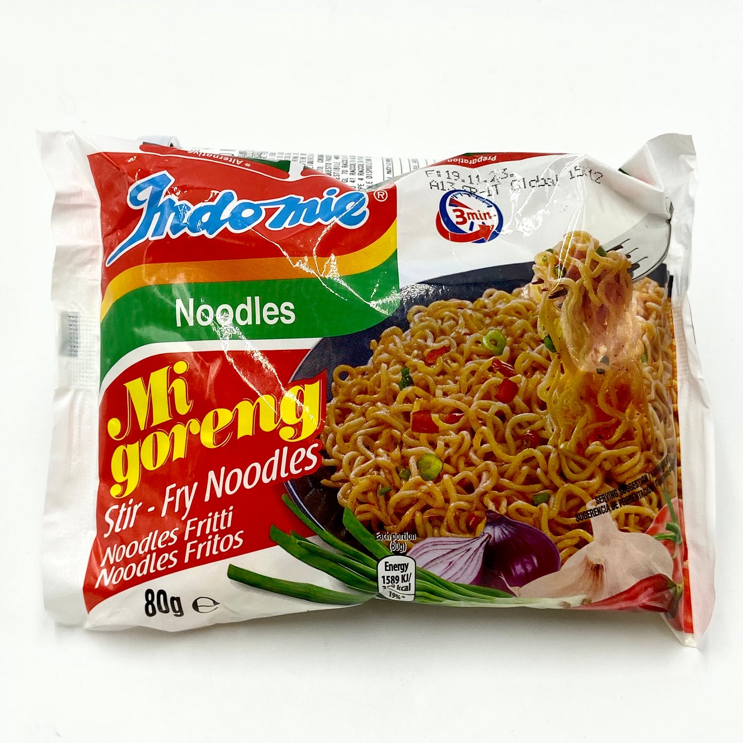 Indomie Mi Goreng inst nds original 80g 经典印尼炒面方便面
