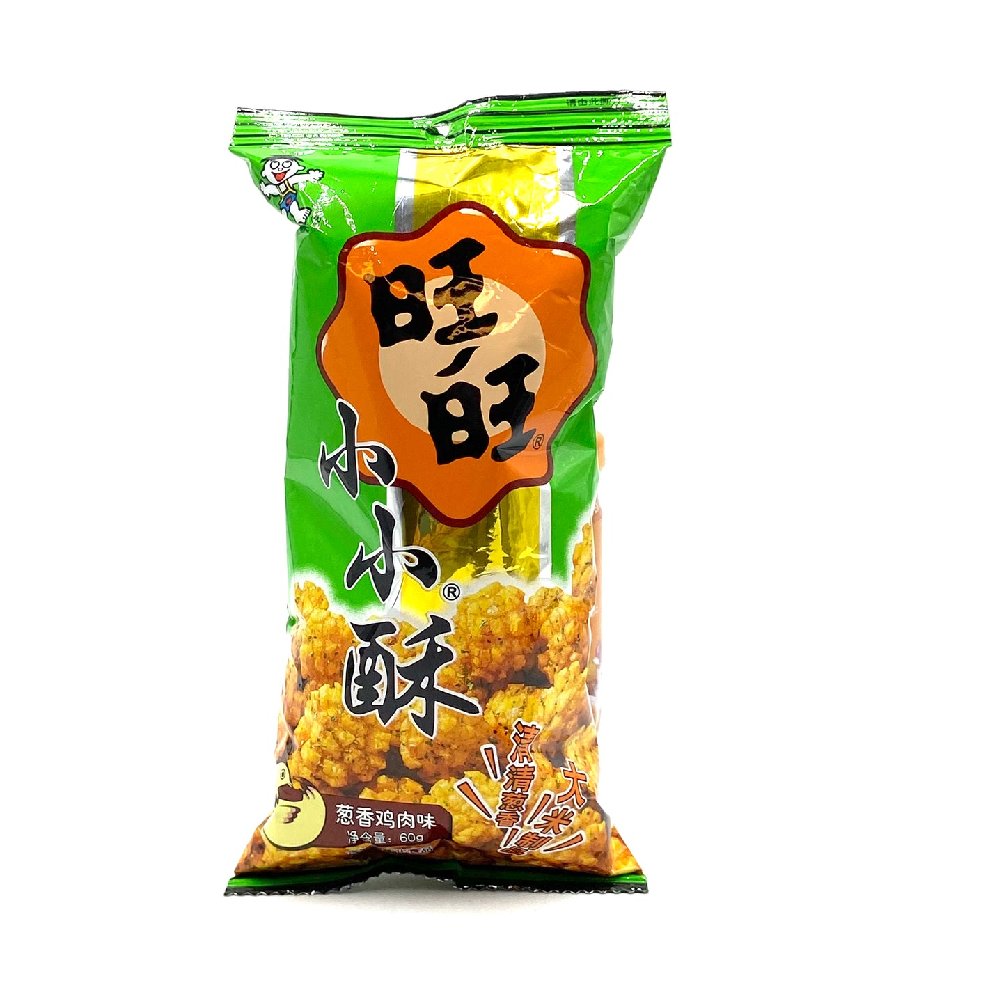 WantWant snack croccante pollo 60g 旺旺小小酥 香葱鸡汁