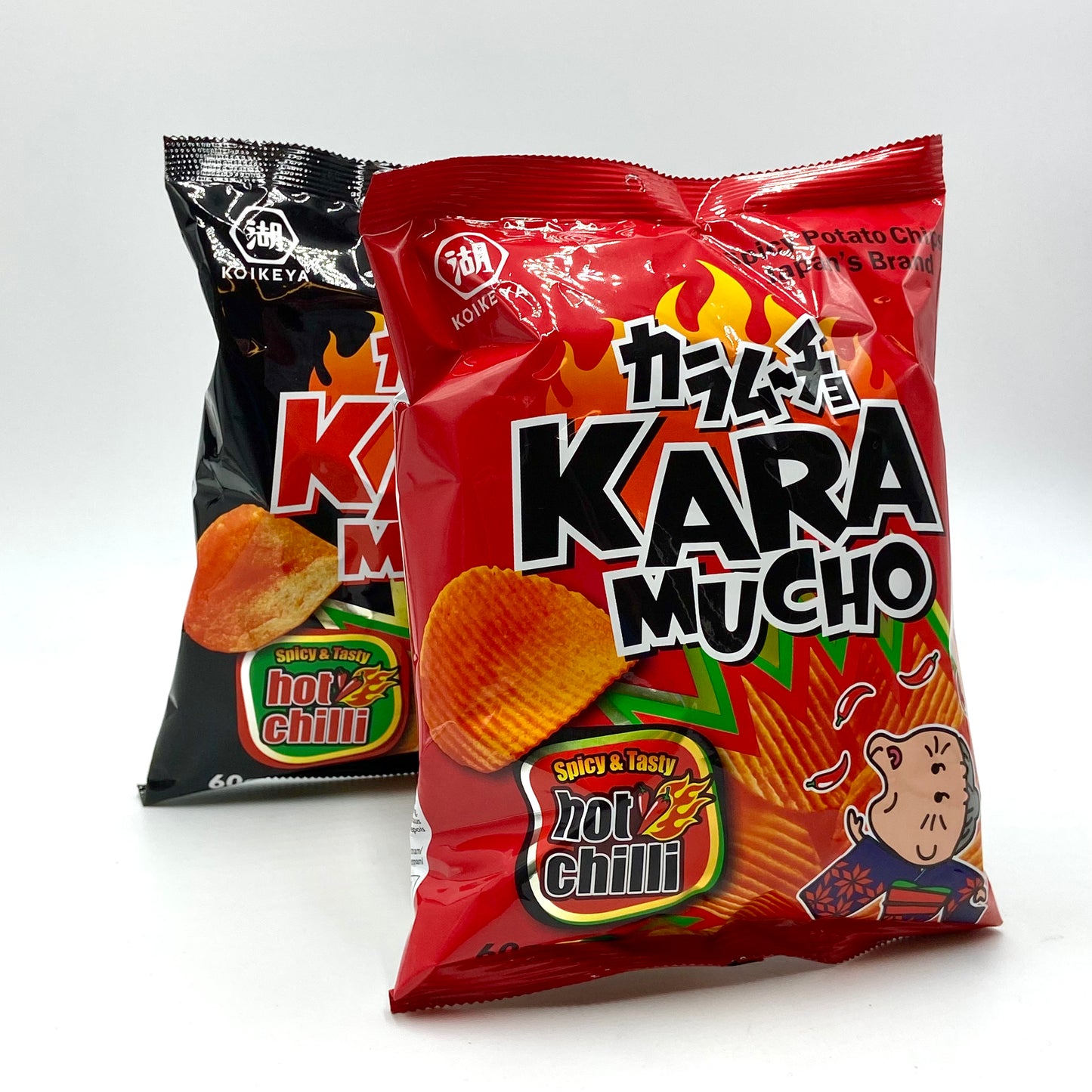 Koikeya Karamucho Patatine Piccante 60g 湖池屋 カラムーチョチップス ホットチリ味