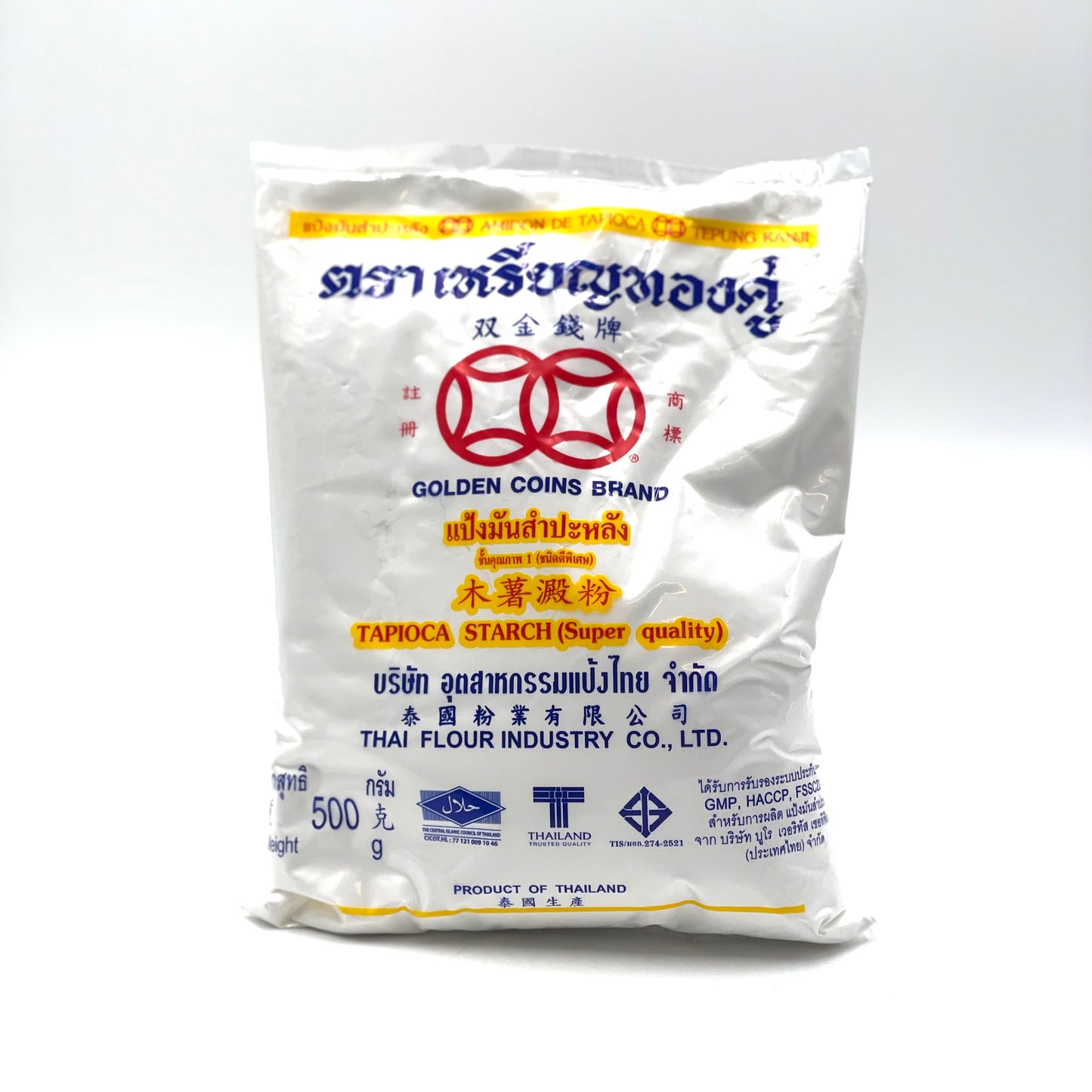 Golden Coins Farina di Tapioca 500g 双金钱牌木薯淀粉