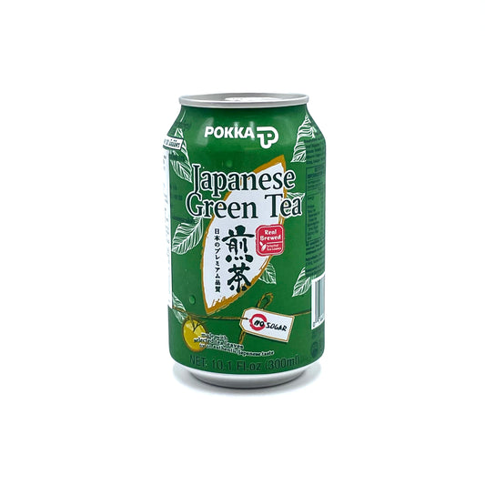 Pokka Green Tea can 300ml *senza zucchero ポッカ　煎茶