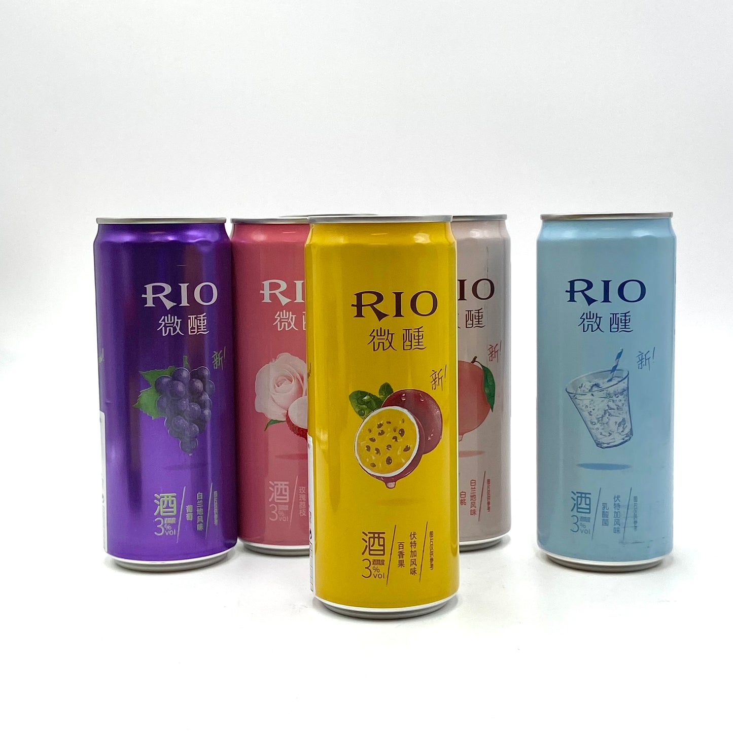 RIO Alcolica Acquavite d'uva alc.3% 330ml 鸡尾酒(葡萄白兰地)