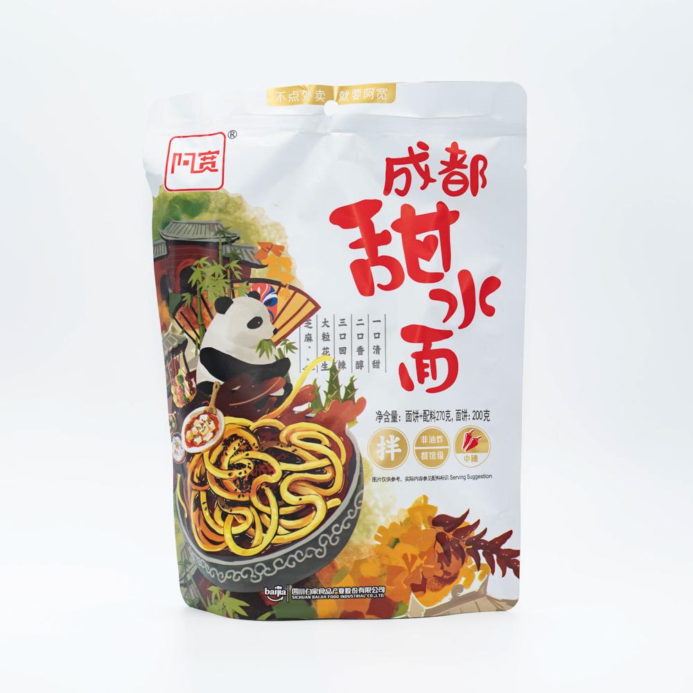 AKuan pouch Sweet Instant Noodle 270g 阿宽甜水面