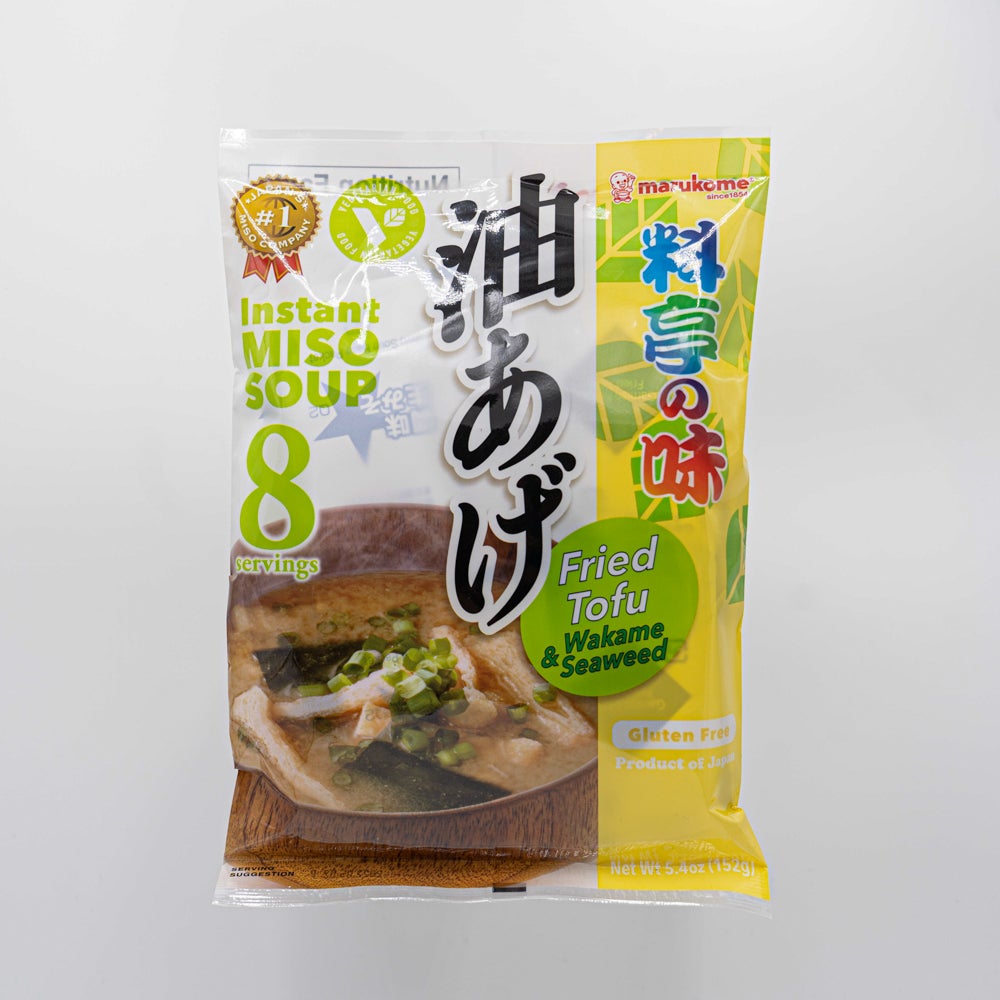 Marukome inst Miso with Aburaage and Wakame 152g (8pcs)