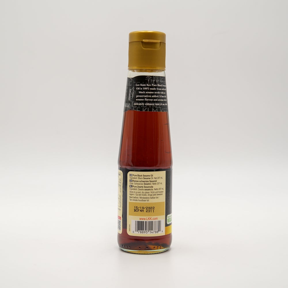Lee Kum Kee Olio Sesamo Nero Puro 207ml