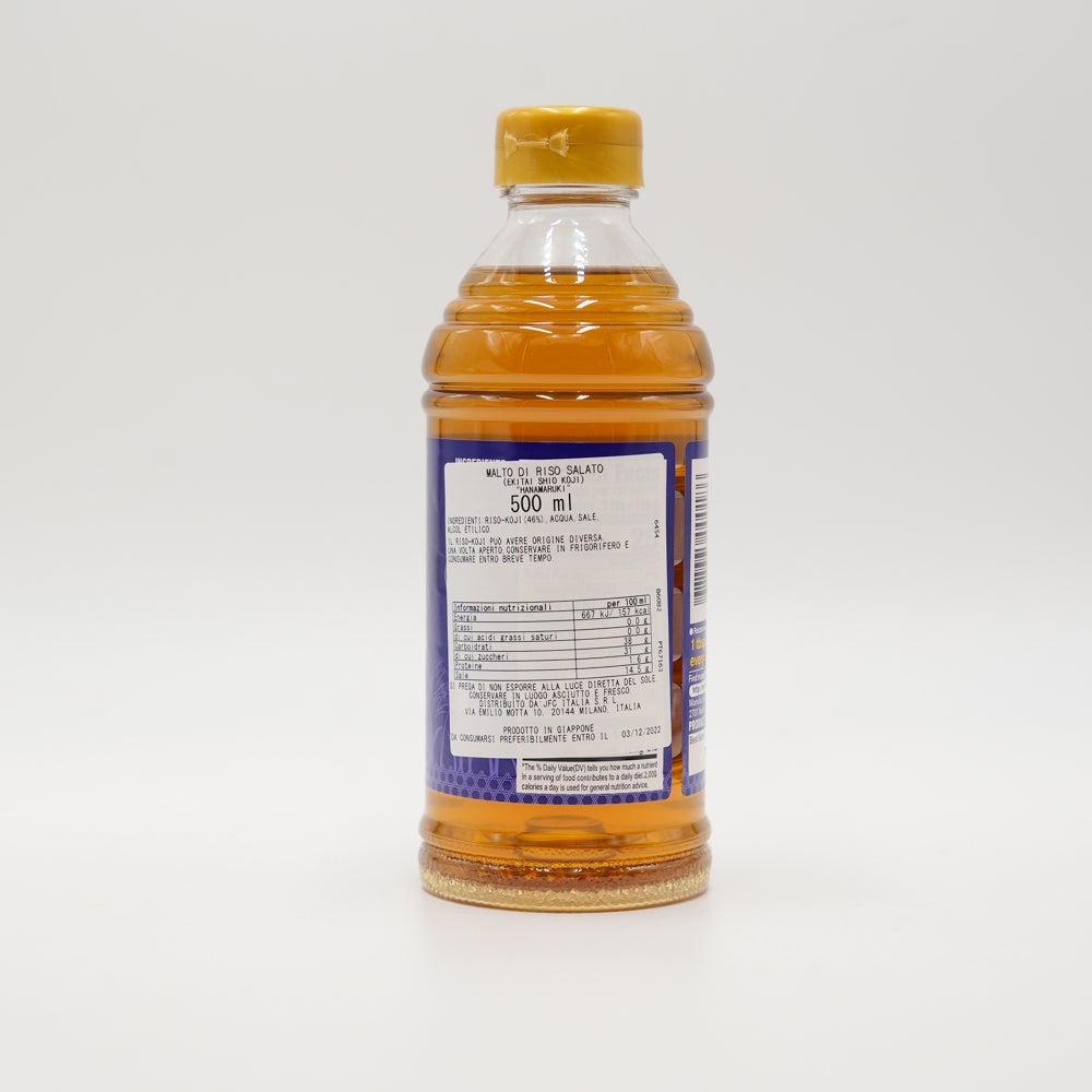 Hanamaruki Ekitai Shio Koji En senza glutine 500ml ハナマルキ 液体塩麹