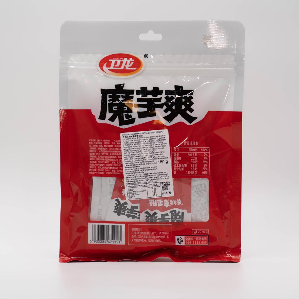 WeiLong Konjac Snack Spicy 卫龙魔芋爽 香辣