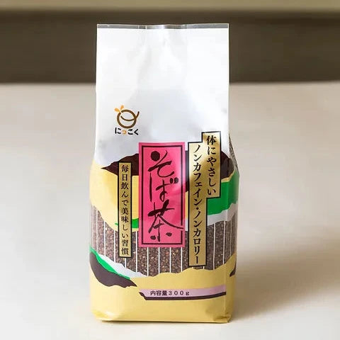 Nikkoku Te di Grano Saraceno Jun Soba 300g にっこく　そば茶