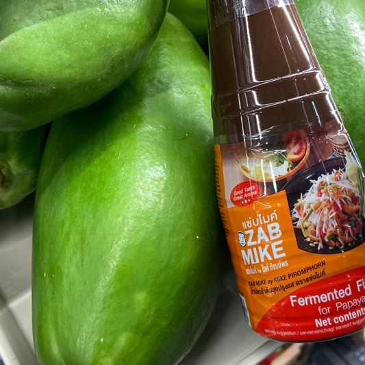 Zab Mike Fermented Fish Sauce for Papaya Salad 350ml