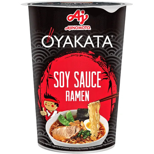 Oyakata cup Ndls Soy Sauce 63g 味の素　親方ラーメン　しょうゆ