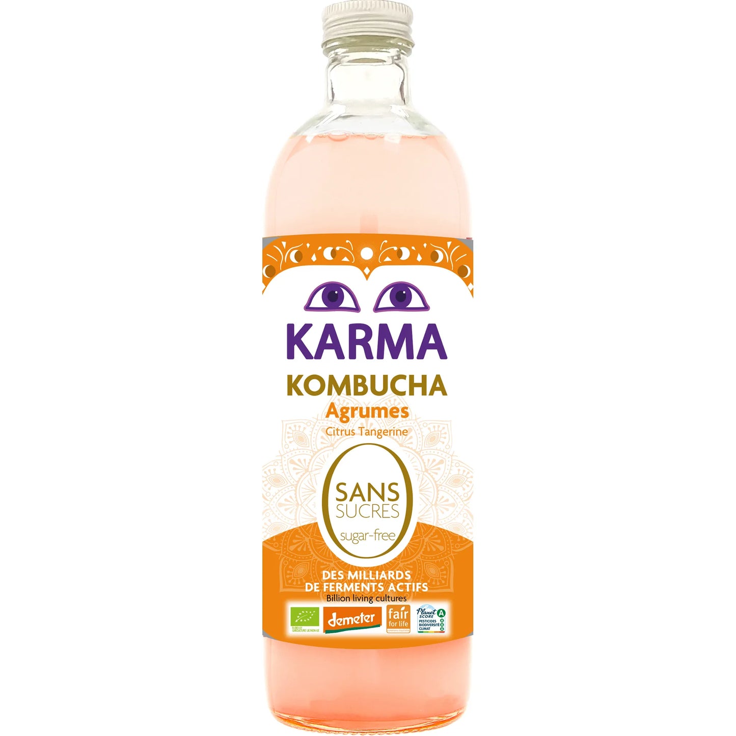Karma Kombucha Agrumes 750ml 💧
