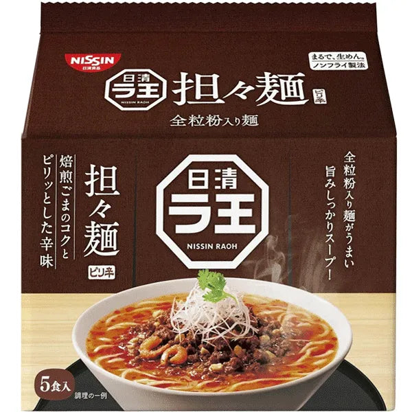 Nissin Raoh Ramen Tan-Tan Taste Piccante 95g 日清 ラ王 坦々麺