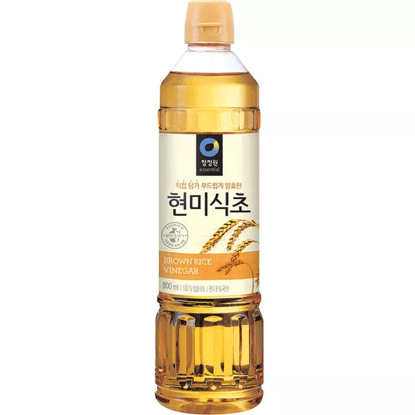 CJW Brown Rice Vinegar 500ml 청정원 현미식초