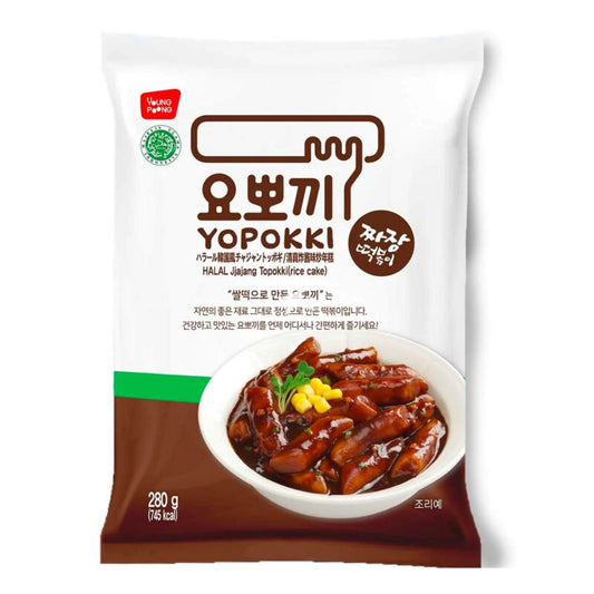 YoungPoong pouch Yoppoki Ricecake Jjajang 120g