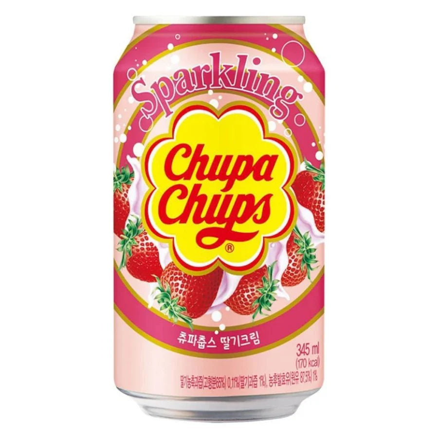 Chupa Chups Soda Fragole 346ml