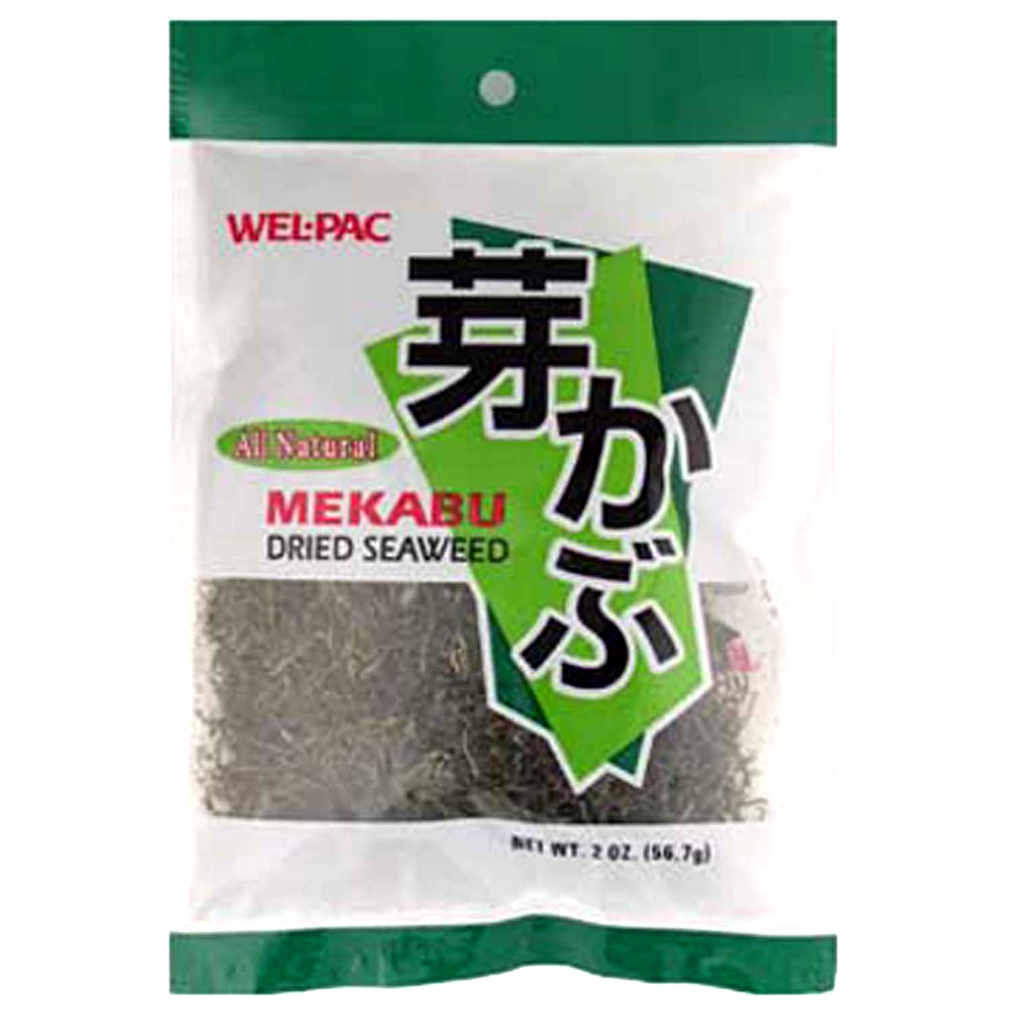 WelPac Alghe Mekabu Essiccate 56.7g 乾燥芽かぶ