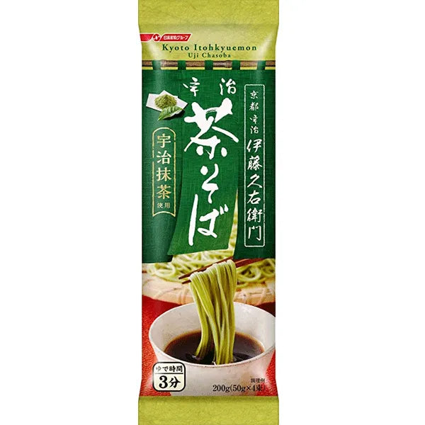 Nissin Ujicha Soba 200g 日清京都宇治茶そば 宇治抹茶使用