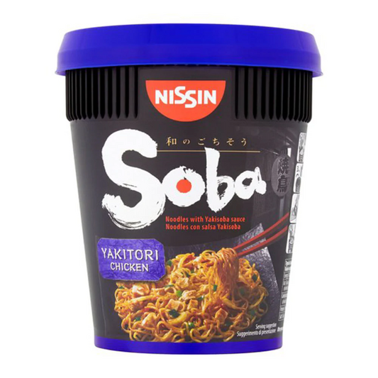 Nissin cup Soba Yakitori Chicken 89g 日清カップ焼きそば 焼き鳥