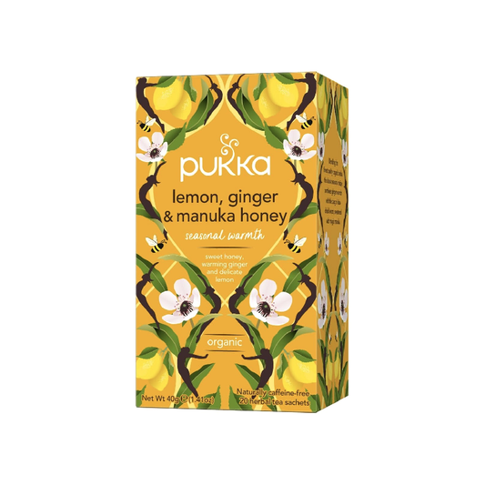 Pukka Lemon, Ginger and Manuka Honey 40g