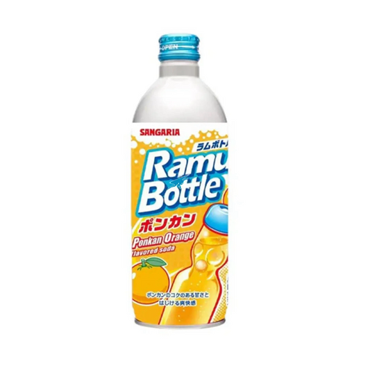 Sangaria Soda Ramune Original 500ml サングリア　ラムボトル　ポンカン味