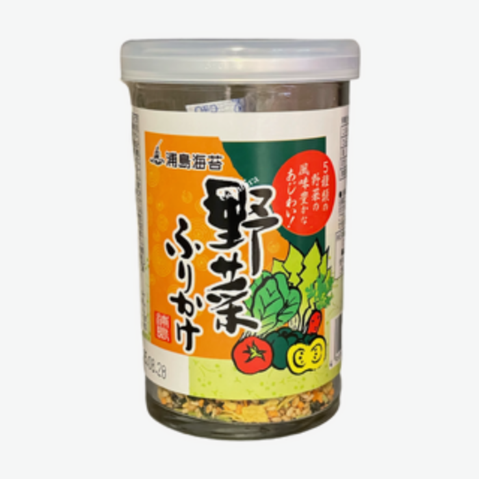 Nihon Kaisui Seasoning amid Yasai Furikake 50g 日本海水　浦島海苔　野菜ふりかけ