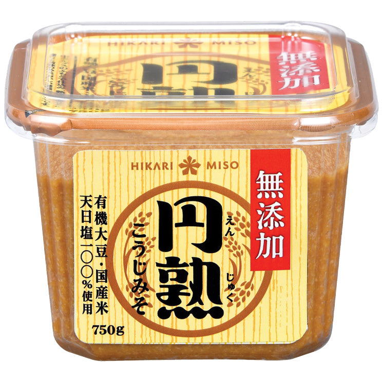 Hikari Enjuku Koji Miso 375g ひかり味噌　無添加　円熟こうじみそ