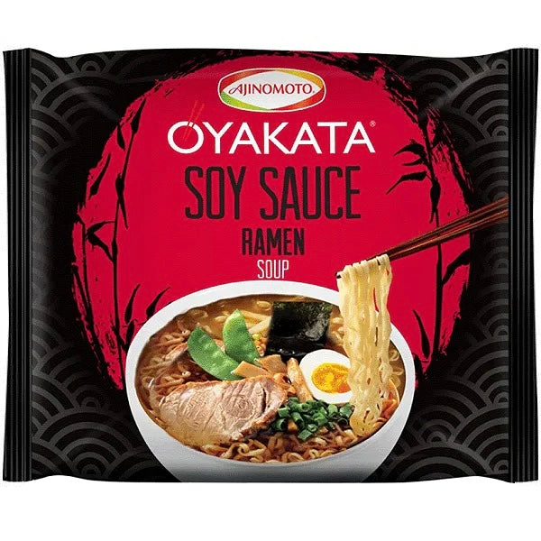 Oyakata Soy Sauce Ramen 89g 味の素　親方ラーメン　しょうゆ(袋麺)