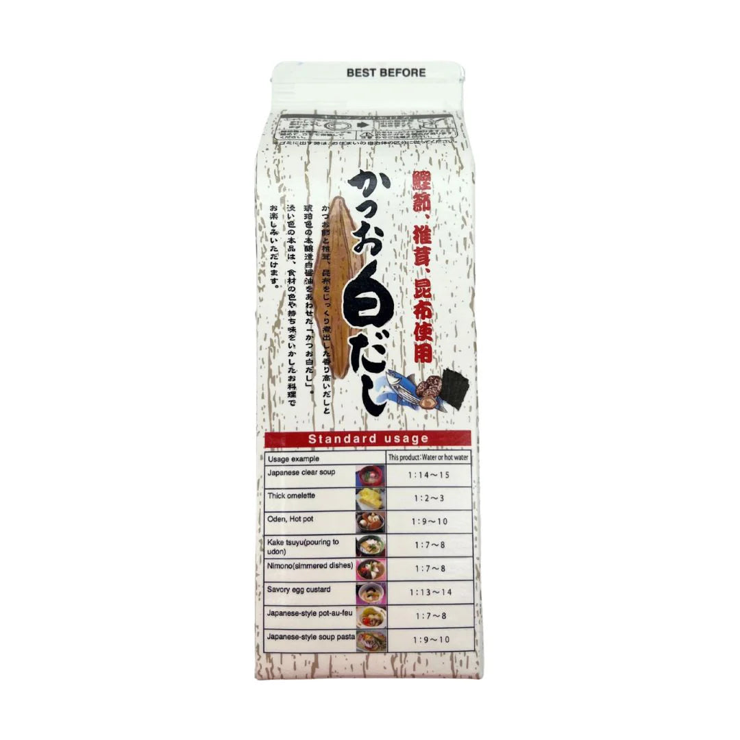 Katsuo Shiro Dashi 500ml マルモト　かつお白だし