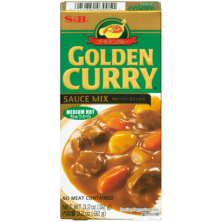 S&amp;B Golden Curry Medium Hot ゴールデンカレー 中辛