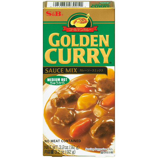 S&amp;B Golden Curry Medium Hot ゴールデンカレー 中辛